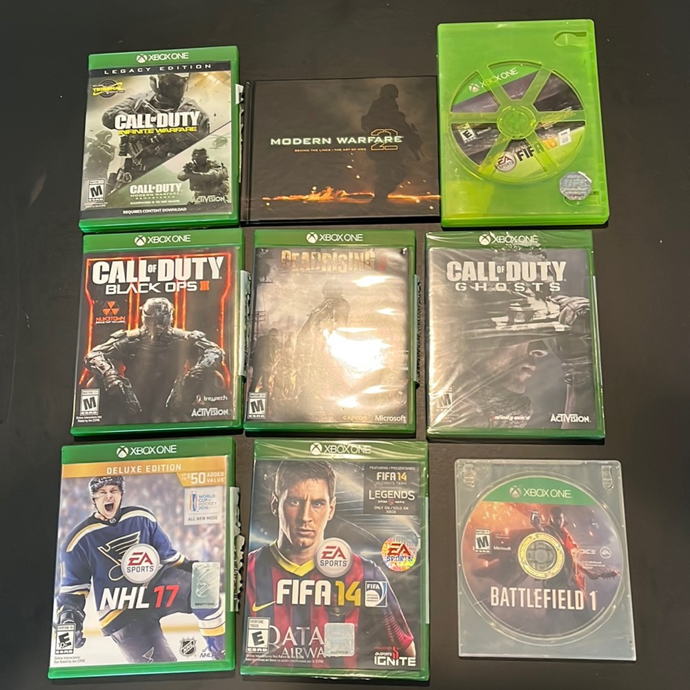 Xbox One Games 8 total